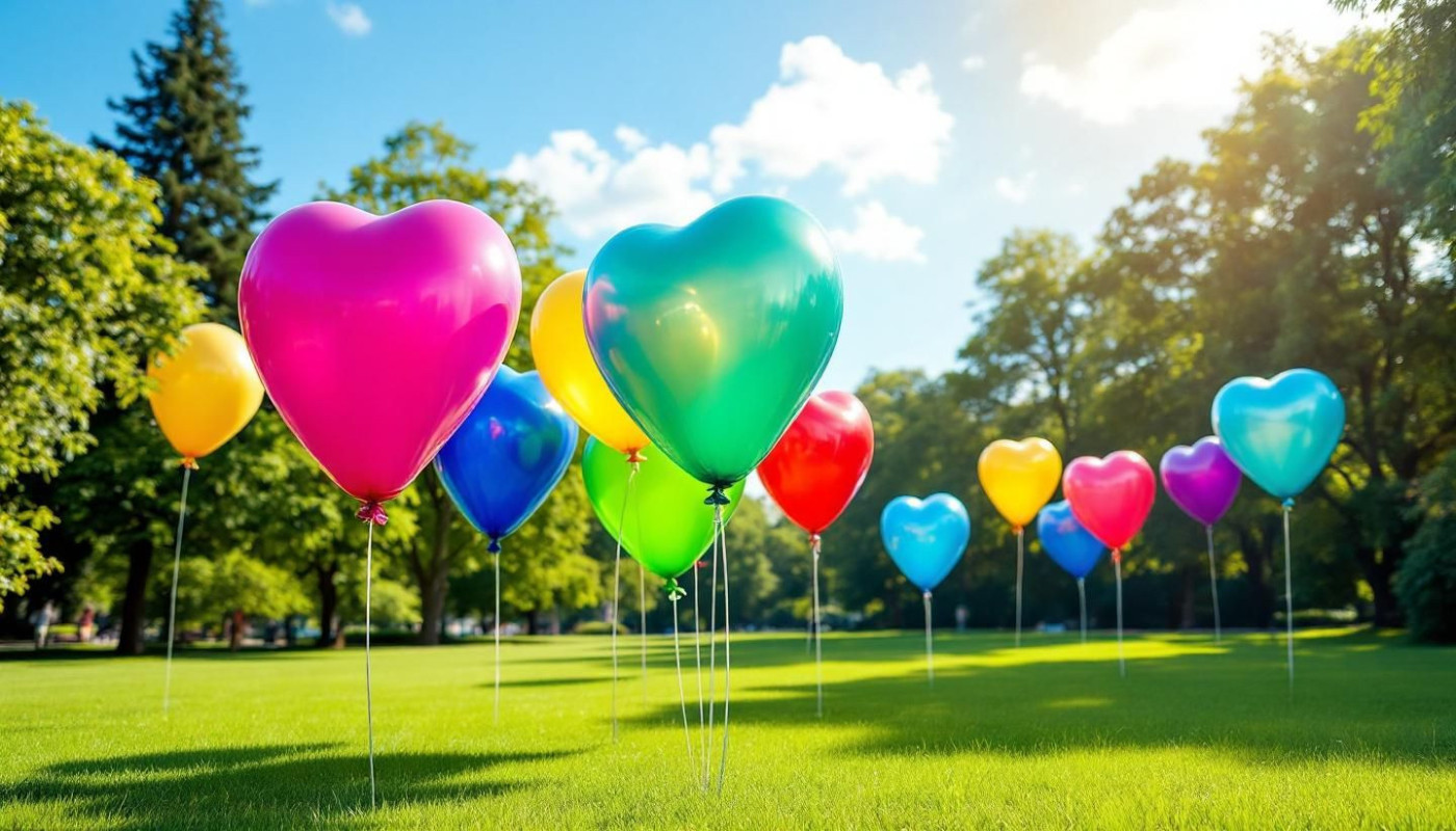 Maximiser la visibilité lors d'événements avec des ballons à hélium personnalisés
